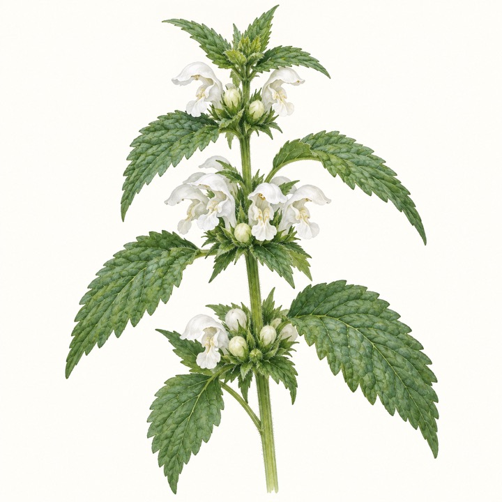 Hluchavka bílá (Lamium album)