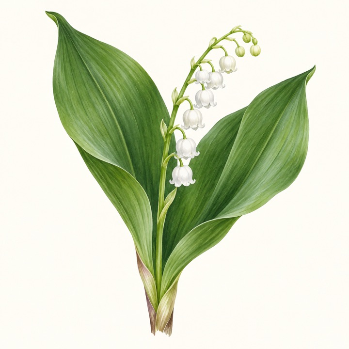 Konvalinka vonná (Convallaria majalis)