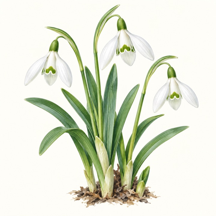 Sněženka podsněžník (Galanthus nivalis)