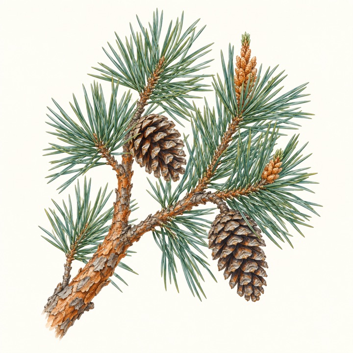 Borovice lesní (Pinus sylvestris)