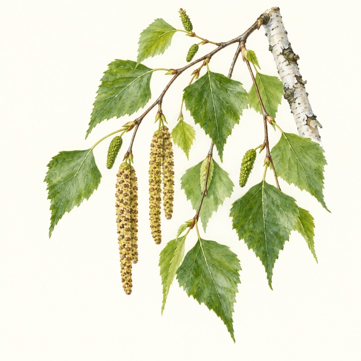Bříza bělokorá (Betula pendula)