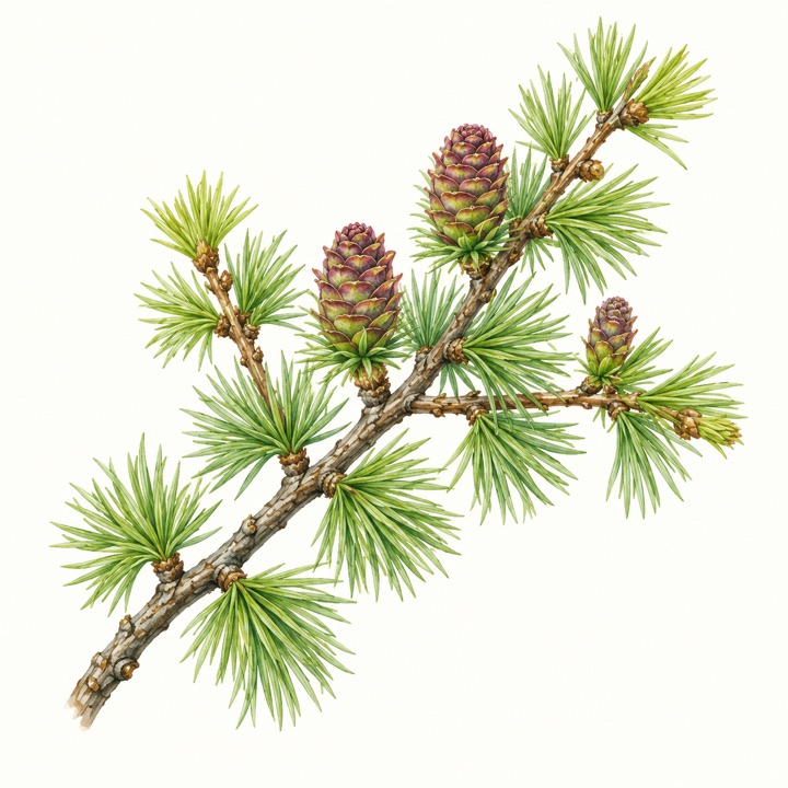 Modřín opadavý (Larix decidua)
