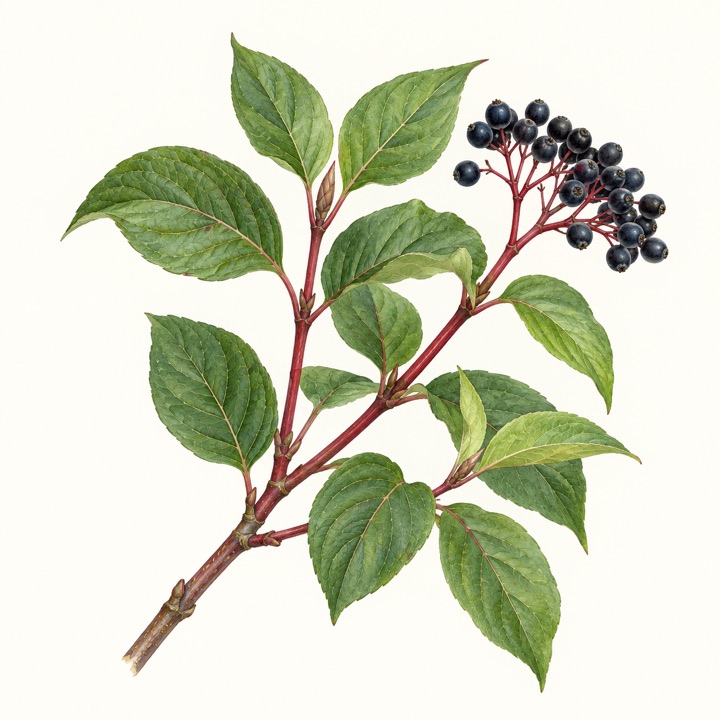 Svída krvavá (Cornus sanguinea)