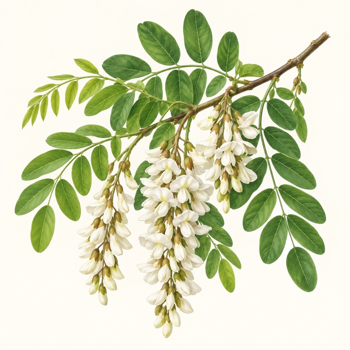 Trnovník akát (Robinia pseudoacacia)