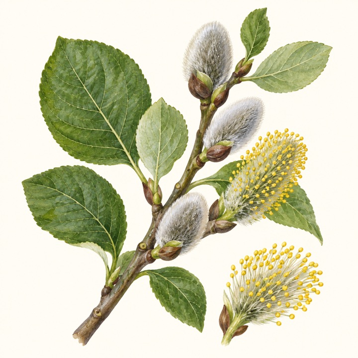 Vrba jíva (Salix caprea)